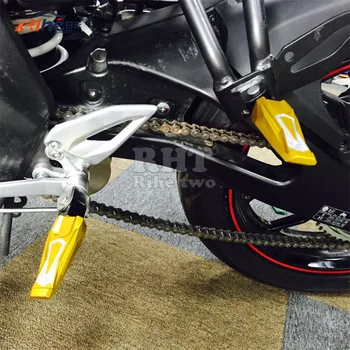 2016 Naujas Motociklo Priedai CNC Aliuminio Motociklų Galinių Keleivių kojoms Vinys Pedalai atramos kojoms Už Yamaha MT-07 MT 07 MT07