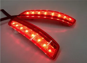 EOsuns LED naktį veikia šviesos + stabdžių žibintas + posūkio signalo, galinis bamperis šviesos, toyota corolla altis m., belaidžio tinklo jungiklis