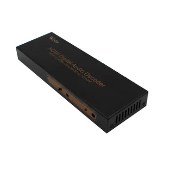 Wiistar HDMI Skaitmeninis Garso Dekoderis HDMI į HDMI / VGA / SPDIF / 5.1 Erdvinio Garso Keitiklis Adapteris Nemokamas Pristatymas