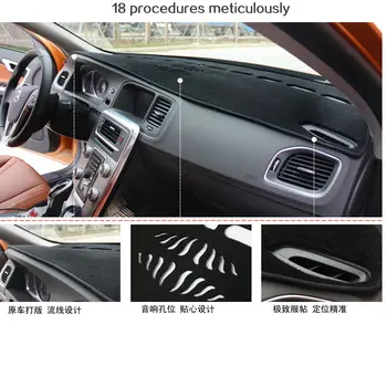Automobilio prietaisų skydelio apima kilimėlis Hyundai Elantra 2000-2006 metų Dešinės rankos ratai dashmat trinkelėmis brūkšnys apima auto prietaisų priedai