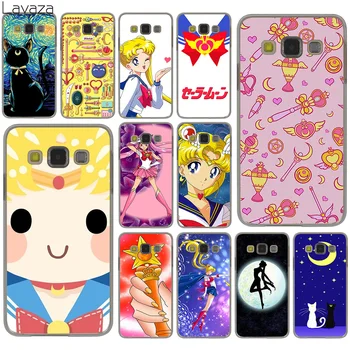 Lavaza Sailor Moon Sailor Mercury Mielas Mielas Hard Case Cover for Samsung Galaxy S8 S9 Plus S3 S4 S5 & Mini S7 Krašto S6 Krašto Plius