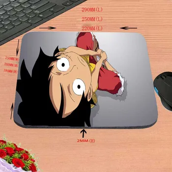 Pritaikyti Japonų Anime One Piece Monkey D. Luffy amer aming Minkštas Pelės Kilimėlis KOMPIUTERIO, Kompiuterio Pelės Padas amer Stalas, Pelės Kilimėliai