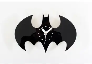4 Spalvų Animaciją Betmenas Laikrodis Super Išjungti Sieninis Laikrodis Kūrybinių Mados Betmenas Apdailos Kvarco Sieniniai Laikrodžiai
