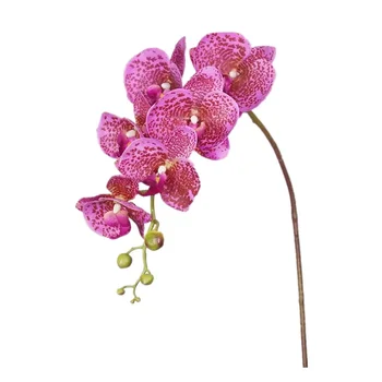 90cm Phalaenopsis Orchidėja Šilko Nekilnojamojo Touch Gėlių Dirbtinių Gėlių Vestuvių Gėlė, Orchidėja, Gėlių Kalėdų Vakarėlį Nemokamas Pristatymas