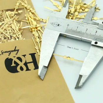 300pcs/maišas 33mm Golden Metalo Drugelis Sagtis Bowtie Jungtys Kristalų Aštuonkampis, Rutuliukų, Kaiščių namų dekoro priedai
