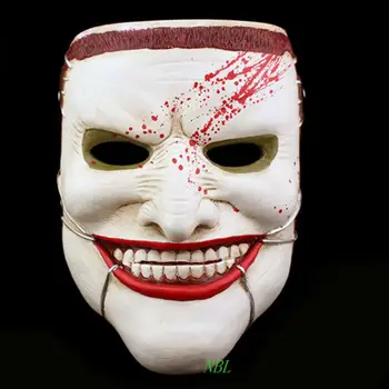 Siaubinga Scottas Snyderis Joker Dervos Kaukės Baisu Šypsosi Žmogaus Veido Kaukės Helovinas Maskuotis Šalis Rekvizitai Profesinės Diržas