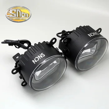 SNCN 2-in-1 Funkcijos Automatinis LED Šviesos važiavimui Dieną Automobilių LED Rūko Žibintas Projektoriaus Šviesos 