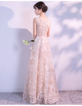 Karšto pardavimo Homecoming suknelės 2018 naujos Linijos Ilgą vakarinę Suknelę Šalies Elegantiškas Vestido De Festa Kada nors gana Nėriniai Prom Chalatai