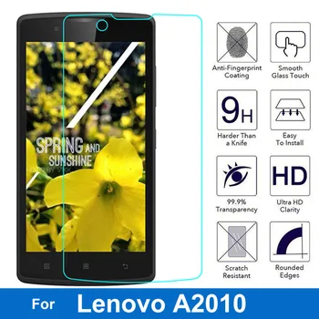 Lenovo A2010 Screen Protector, Originalus Anti-shock 9H Grūdintas Stiklas Saugos Apsauginę Plėvelę Ant, 2010 A2580 A2860