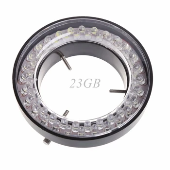 2017 NAUJAS 60 LED Reguliuojamas Žiedo Žibintas šviestuvas Lempa STEREO, ZOOM Mikroskopu JAV Plug APR28_20