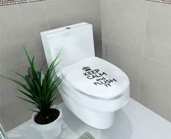 20 Stilių 3D Atspausdintas Asmeninį Lipdukas WC Pjedestalo Visos Dangtelio Lipdukas Tualeto Kėdė Komoda Lipdukas Namų Dekoro Vonios kambarys Lipdukas