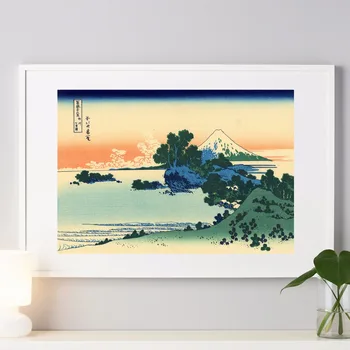 Jpan Kalnų Fuji Akvarelė Drobė Menas Spausdinti Tapyba, Plakatas Sienos Nuotraukas, Skirtą Kambarį Namuose Dekoratyvinis Miegamojo Puošimas Be Rėmelio