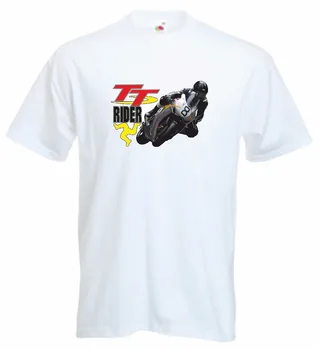 Naujas 2018 T-Shirt dizainas, Stalviršiai, Tt Lenktynėse Marškinėliai Motociklo Lenktynininkas Turizmo Trofėjus Motorinių Dviratininkas Iomcasual Viršūnes Tee marškinėliai