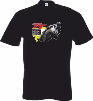 Naujas 2018 T-Shirt dizainas, Stalviršiai, Tt Lenktynėse Marškinėliai Motociklo Lenktynininkas Turizmo Trofėjus Motorinių Dviratininkas Iomcasual Viršūnes Tee marškinėliai