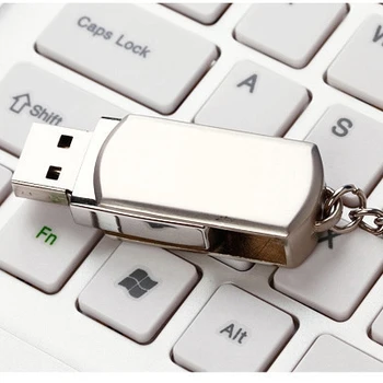 Metalo Didelės Spartos USB 3.0 USB Flash Drive Mini Pen Drive 32GB Pendrive 16GB 8GB USB Stick Memoria 