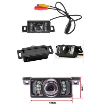 ANSHILONG 3 in 1 Belaidis automobilio Parkavimo Kamera Stebėti Video Sistemą, DC 12V Automobilinis Monitorius Su Galinio vaizdo Kamera + Bevielis Rinkinys