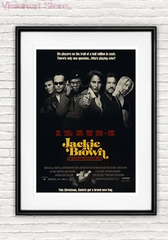Jackie Brown Plakatai Filmą Namų Dekoro Quentin Tarantino Vintage Retro Sienos, Namų Dekoro MO109