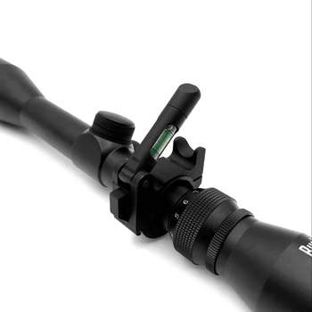 1pc Taktinis Turėtojas taikymo Sritis gulsčiukas Burbulas Tinka Riflescope su 25mm/30mm Vamzdis Lygio Kalno Žiedas Medžioklės Striukės Priedai