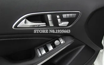 Už Benz GLA X156 Vidinės Durys duryse esantį Mygtuką Apdaila Padengti 2013 -2016 14pcs