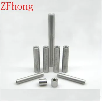 20pcs M2 Aliuminio Turo Lygiosios Žnyplės, RC Dalys, Ilgis 6mm iki 50mm