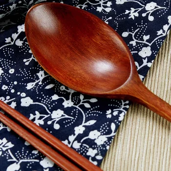 ORZ Japonų Stiliaus Indai Rinkinys Daugkartinio naudojimo Bambuko Indai, Virtuvės Įrankių Rinkinys Pietūs Mediniai Indai Rinkinys