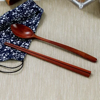 ORZ Japonų Stiliaus Indai Rinkinys Daugkartinio naudojimo Bambuko Indai, Virtuvės Įrankių Rinkinys Pietūs Mediniai Indai Rinkinys