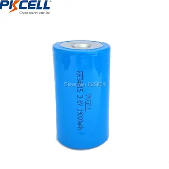 1Pc ER34615 3.6 v, su talpa 19000mah ličio thiony chloridas pirminės baterijos