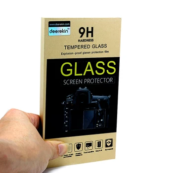 2x Lipnios 0,3 mm Stiklo LCD Screen Protector for Nikon D5600 D5500 D5300 Skaitmeninis Fotoaparatas
