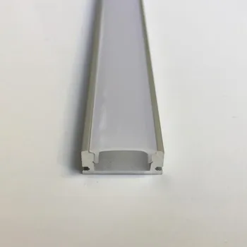 5-15 vienetų TS07D 1m ilgio led aliuminio štampavimo profilis led juostelės žibintai, led juostos aliuminio kanalo būsto
