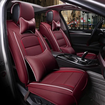 ( Priekinis + Galinis ) Specialus Oda automobilių sėdynės padengti Benz A B C D E S serijos Vito Viano Sprinter Maybach CLA CLK auto priedai