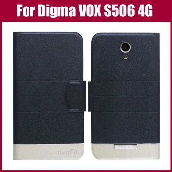 Digma VOX S506 4G Atveju, Naują Atvykimo 5 Spalvų Mados Prabangių Ultra-plonas Odos Apsauginis Dangtelis Digma VOX S506 4G Atveju