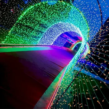 LED Eilutės Žibintai Atostogų Apšvietimo 10M 100LEDs AC110V AC220V Kalėdos Vestuves Kalėdų Dekoracijos, Šviesos Pasakų Girliandą Lempos