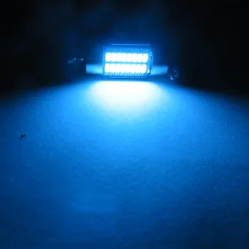 WLJH 2vnt CANbus 31mm LED Lemputė SMD 3014 12v Vidaus Apšvietimas Kamieno Dome Žemėlapio Lemputė, Skirta MAZDA 2 3 5 6 2013 2012
