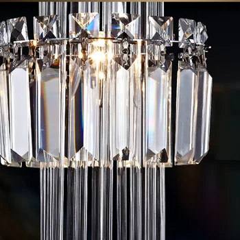 Valgomasis pakabukas kristalų lempos, 3 šviesos kabinti apšvietimo Restoranas kristalų pakabukas lempa, Virtuvė, baras, miegamasis vestuvių apšvietimas