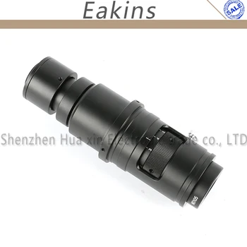 16X-160X Reguliuojamas Priartinimas 25mm Zoom C-mount Objektyvas 0.7 X~5X Pramonės Mikroskopo Vaizdo Kamera Darbinis Atstumas 110-170mm