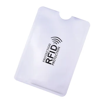 Aliuminio Anti-Piratavimo Apsaugos Atveju NFC / RFID Blokavimo Reader Užraktas Banko Bekontaktes Kredito Kortelės Dangtelį