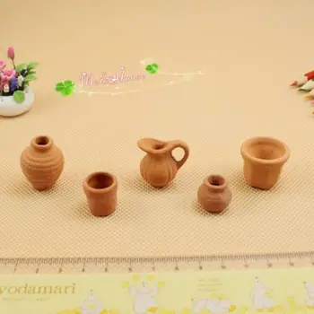 Mini Lėlių Priedai keramikos keramikos penki viename