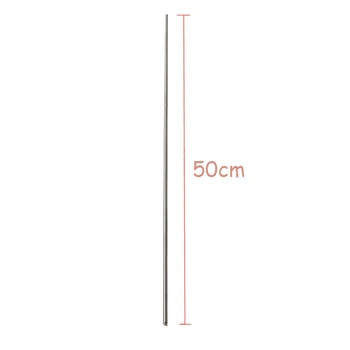 1pc 50cm Ilgio, 4mm DiameterTitanium Ti Baras Lazdele 5 Klasės GR5 Suvirinimo Stick