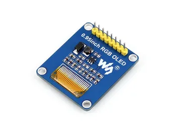 Waveshare 0.95 colių RGB OLED (B) OLED Modulio Komplektas su SSD1331 Vairuotojo Chip 96*64 Rezoliucija SPI I2C su Vertikaliai Pinheader