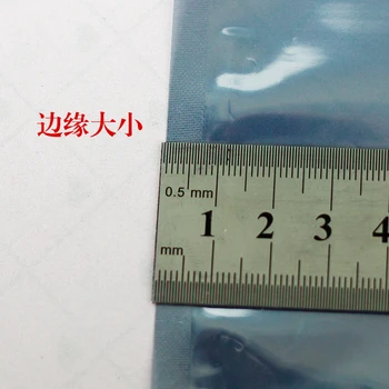 17*23cm Reclosable Anti-Static Ekranas Maišelį ESD Antistatinis Paketas Krepšys Zip-Lock Ziplock Užtrauktukas Atveju Anti Static Pakavimo Maišelis