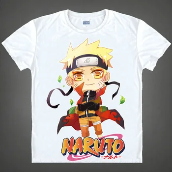 Japonų anime marškinėliai marškinėlius skautų legiono drabužiai, marškinėliai,, NARUTO Kakashi Sasuke Ninja short-sleeve T-shirt