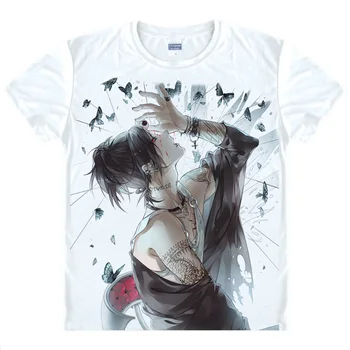Japonų anime marškinėliai marškinėlius skautų legiono drabužiai, marškinėliai, Tokijo Pabaisa Ken Kaneki short-sleeve T-shirt