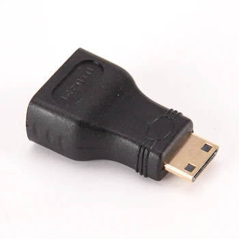 1PC HDMI Micro HDMI + HDMI Mini Konverteris Auksą, Padengtą HD Pratęsimo Adapteris Jungtis, skirta Vaizdo TV Xbox 360 HDTV 1080P