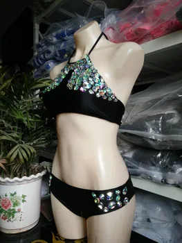 Kalnų krištolas moterų bikini nustatyti vasaros 2017 kietas apynasrio maudymosi kostiumėlį viršuje, maudymosi kostiumėliai, padding brazilijos bikini maudymosi kostiumėliai, maudymosi kostiumą