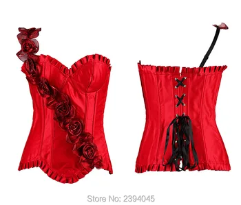 Steampunk juosmens korsetas korsetai seksualus apatinis trikotažas corselet šalies moterų gotikos drabužių korsetai red & Black & white
