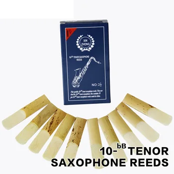 Saxofone Priedai XINZHONG 2 1/2 G Alto / Bb Tenoras / Bb Soprano Sax Saksofonas Nendrės jūsų pasirinkimui 10vnt/box