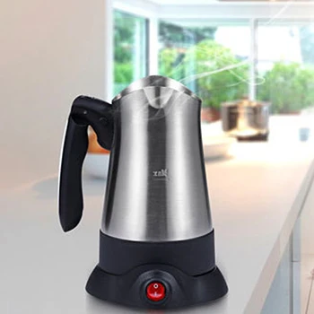 270ML Nešiojamų Turkija Kavos virimo aparatas Elektros Nerūdijančio Plieno kavinukas Cafeteira Expresso Maisto Klasės 360 Laipsnių Kavos Virdulys