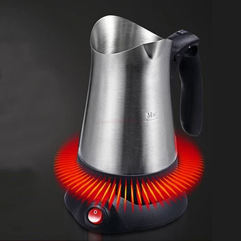 270ML Nešiojamų Turkija Kavos virimo aparatas Elektros Nerūdijančio Plieno kavinukas Cafeteira Expresso Maisto Klasės 360 Laipsnių Kavos Virdulys