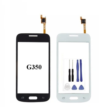 Aukščiausios kokybės Samsung Galaxy Core Plius SM-G350 G350 G3502 skaitmeninis keitiklis Jutiklinio Ekrano Skydelis Jutiklis Objektyvas Stiklo Pakeitimo