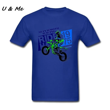 Trumpas Komanda Dovana marškinėliai Vyrams Klubo Suaugusiųjų Motociklo T-Shirt su Supermoto Lenktynininkas Vyrų Kūrinys Drabužiai